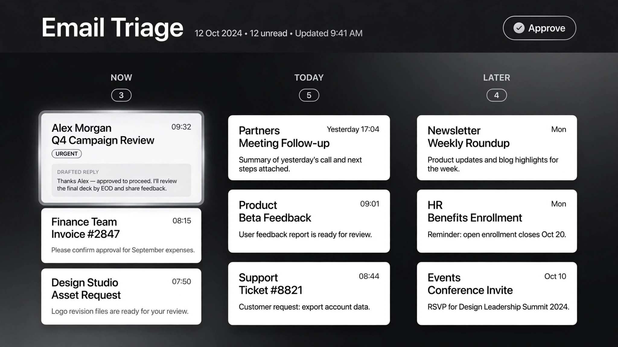 Inbox Triage preview