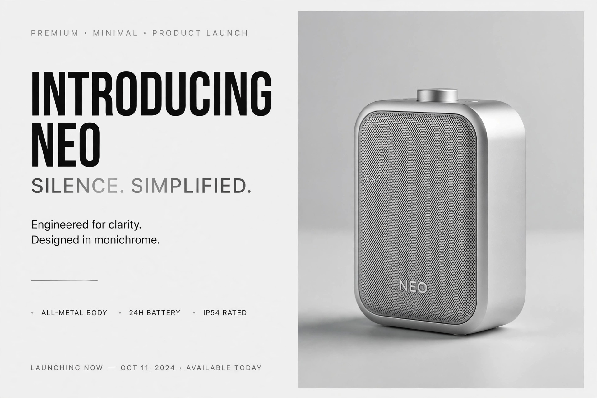 Product Poster preview